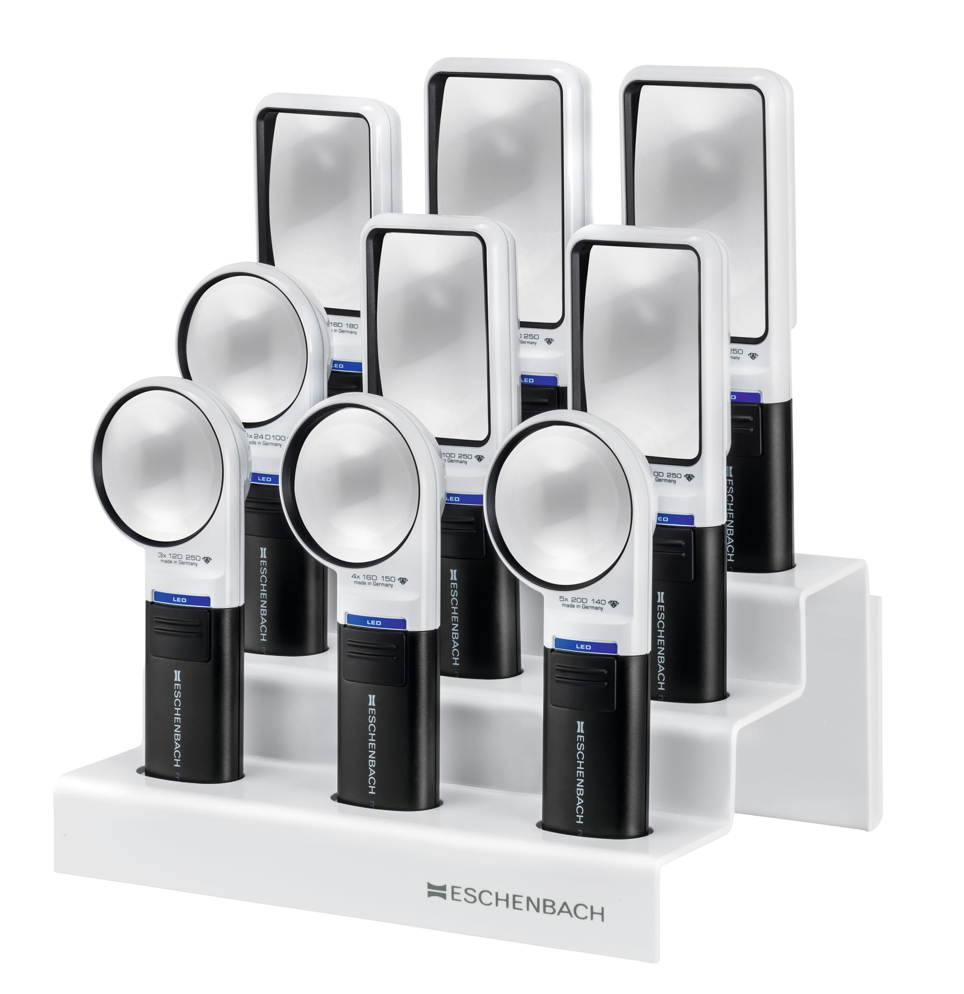 Amazon.co.jp: ESCHENBACH 手持ちルーペ モビラックスLED 倍率6