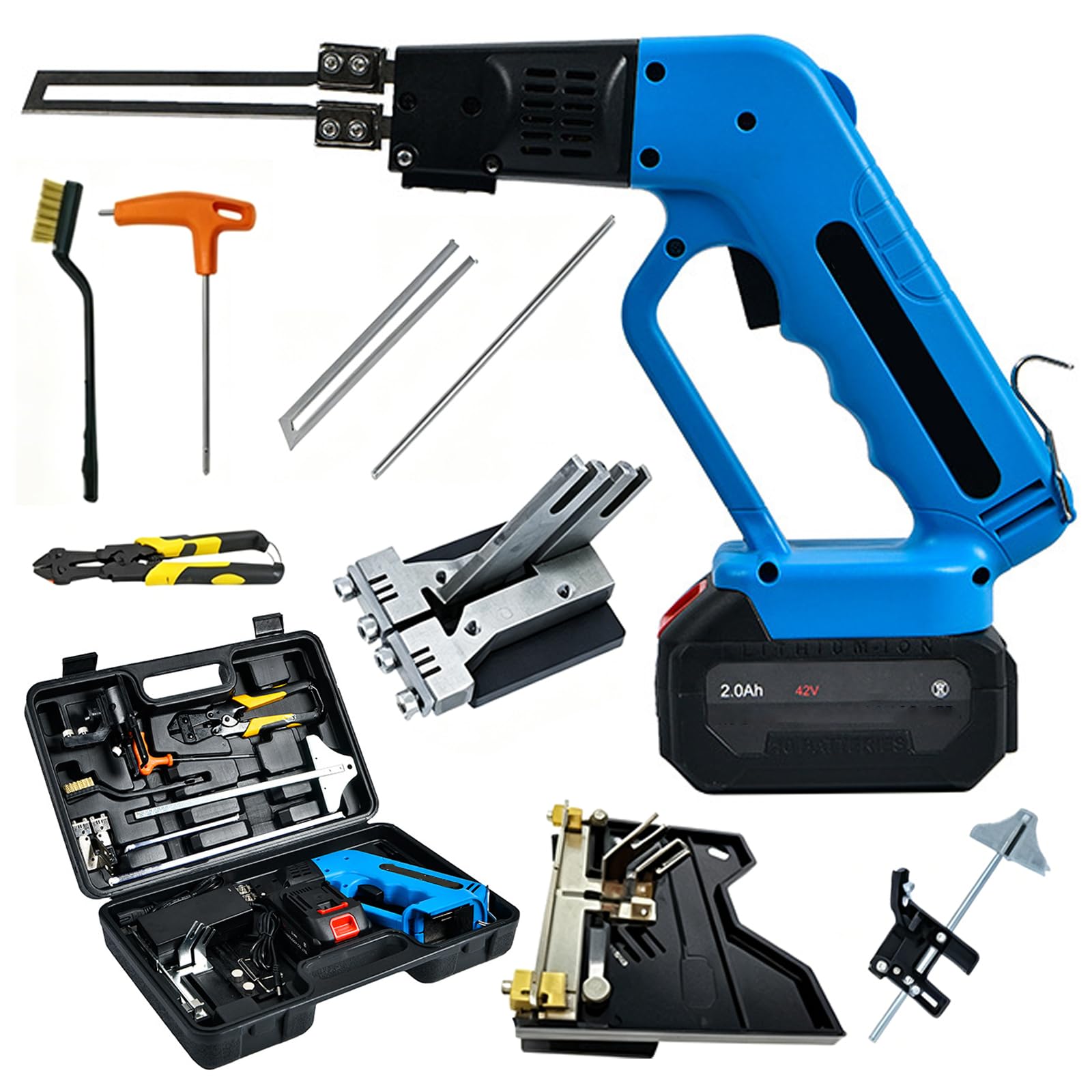 Eiwitany Cordless Air-Cooled Foam Cutter, Temperature Adjustable, 5-8 Seconds Quick Heating, for Cutting EPS, XPS, KT Board and Sponge (C)