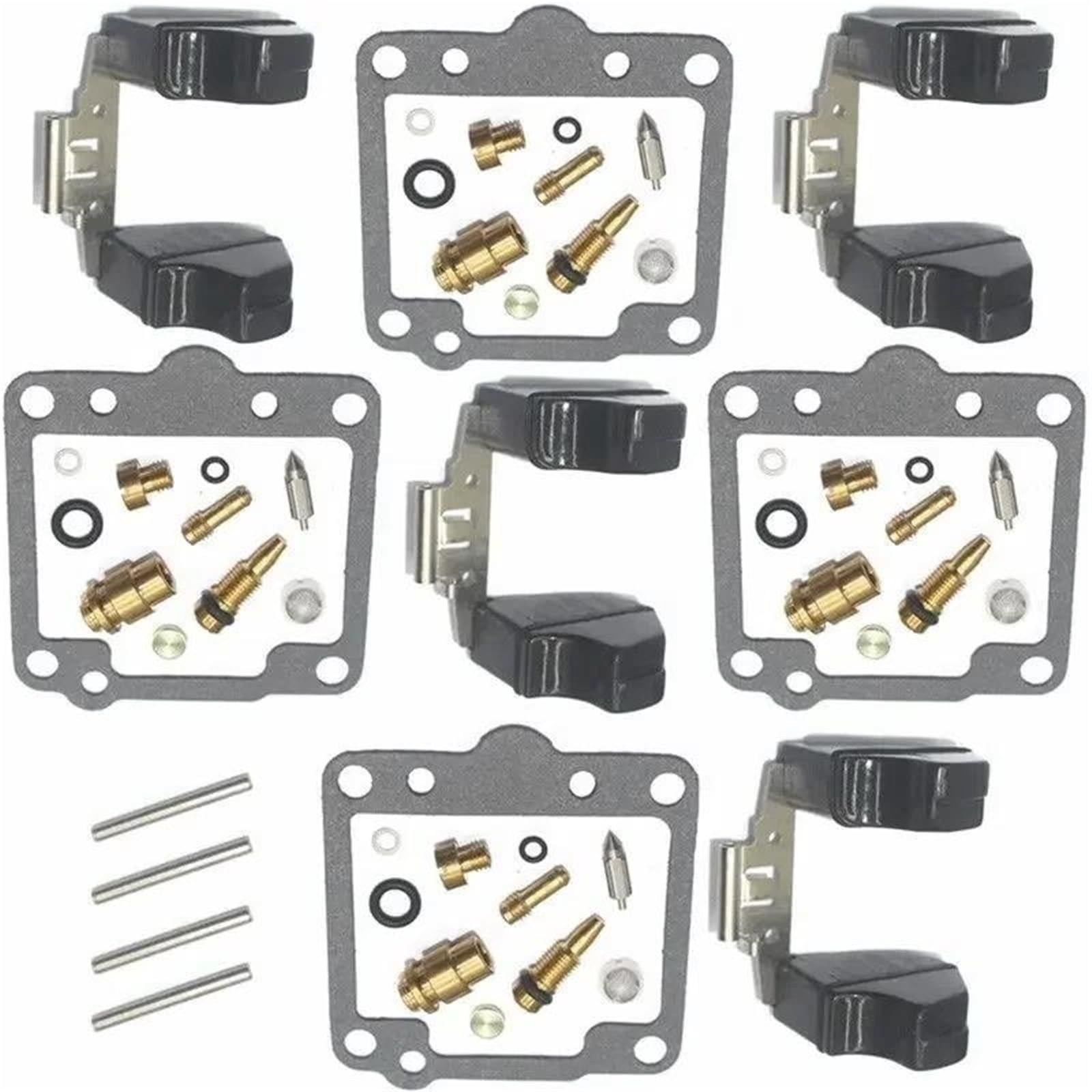 Kit guarnizioni Membrana Kit di Riparazione del Carburatore per Moto Kit Riparazione Carburatore A Membrana Galleggiante per K&awasaki KZ1000 1981 1982 1983 KZ 1000 MKRJ