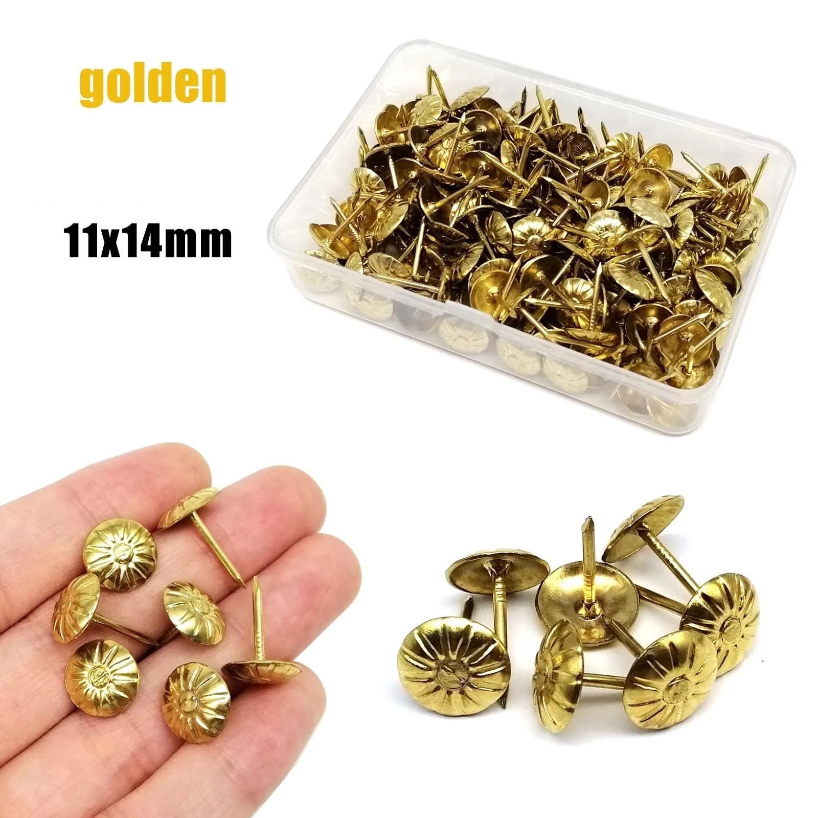 800 Stück Polsternägel 11 Mm