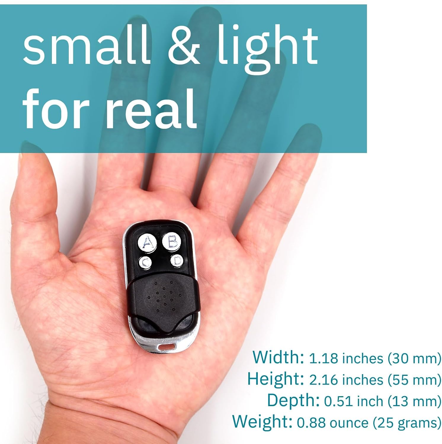 Solidremote Universal Garage Door Opener Remote Keychain 890max ...