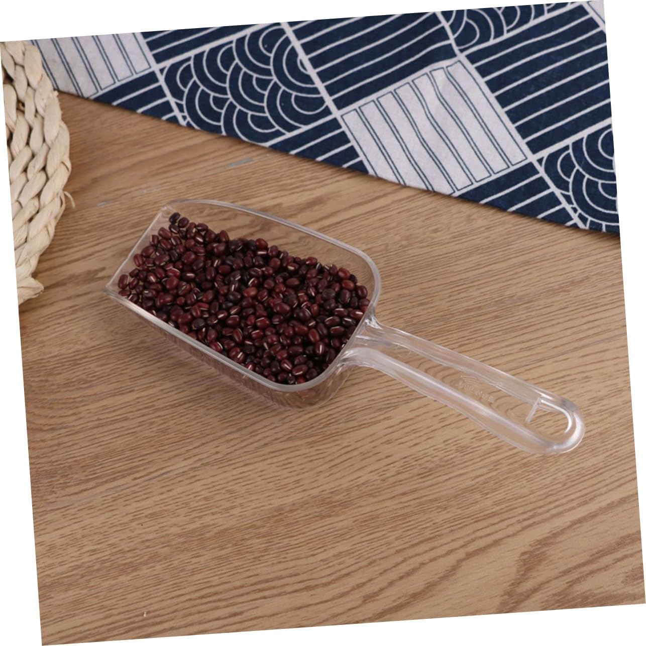 Ciieeo 16pcs Lightweight Ice Scoop Multi-purpose Shovels for Baking Flour Sugar Bulk Ingredients Ergonomic Handle for Comfortable to Hold for Home Dessert Shops
