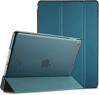 ProCase for iPad 10.2 Case iPad 9th Generation 2021/ iPad 8th Generation 2020/ iPad 7th Generation 2019 Case, iPad Cover 9th Generation Slim Hard Back Smart Cover for 10.2 iPad Case –Teal