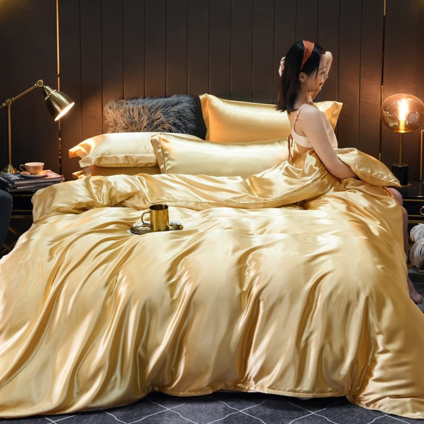 Amazon｜布団セット シングル 4点セット 1.2mA 寝具掛け布団セット