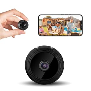 Hidden Camera - Spy Cameras - Nanny Cam - WiFi Wireless Cam - 1080P HD Small Camera with