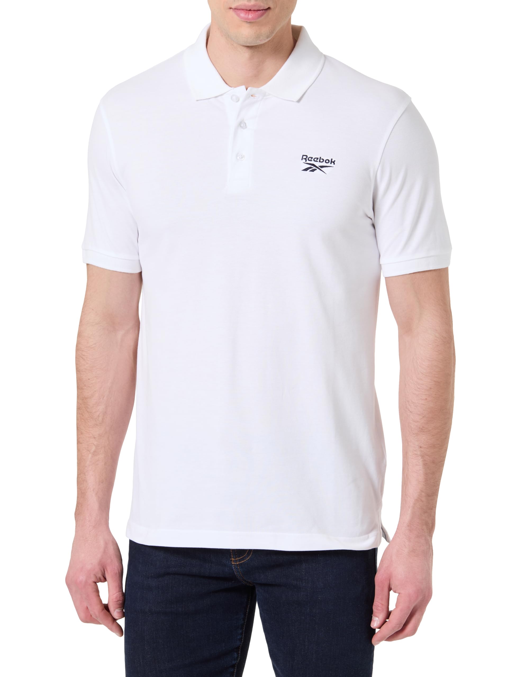 Reebok Herren Blaze Embroidered Ss Polo Shirt Shirt