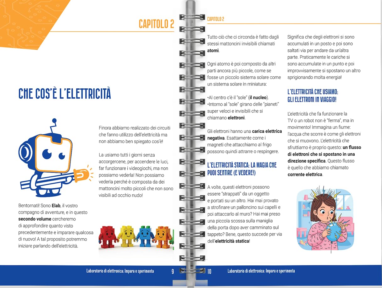ELAB – Laboratorio di Elettronica: Impara e Sperimenta VOLUME 2 | Con manuale avanzato: approfondiamo il Volume 1 e introduciamo nuovi argomenti e circuiti reali