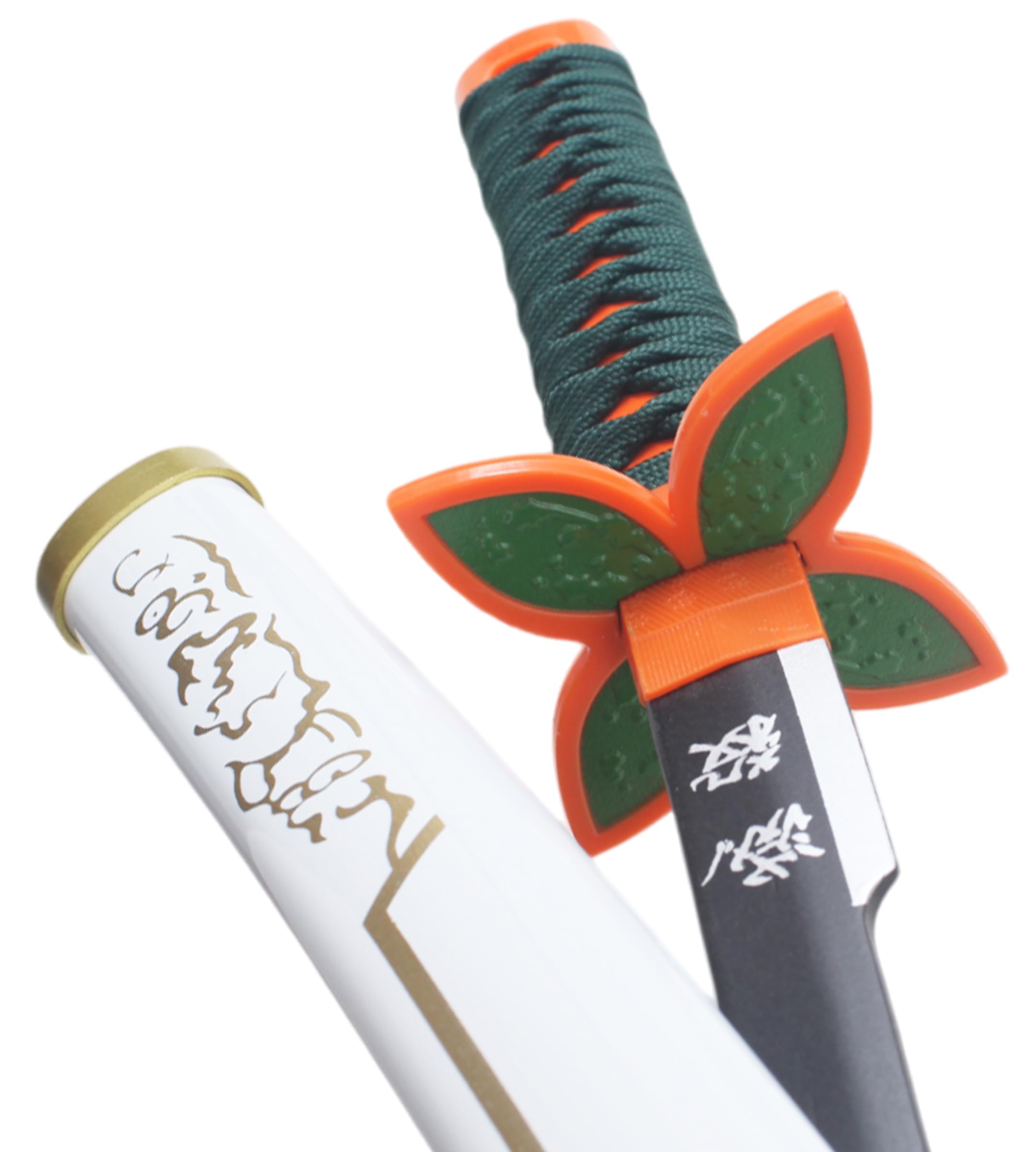 Katana en Bois Lame en Bois Katana Shinobu Kocho Epee en Bois Cosplay Sabre White Edition - 80cm