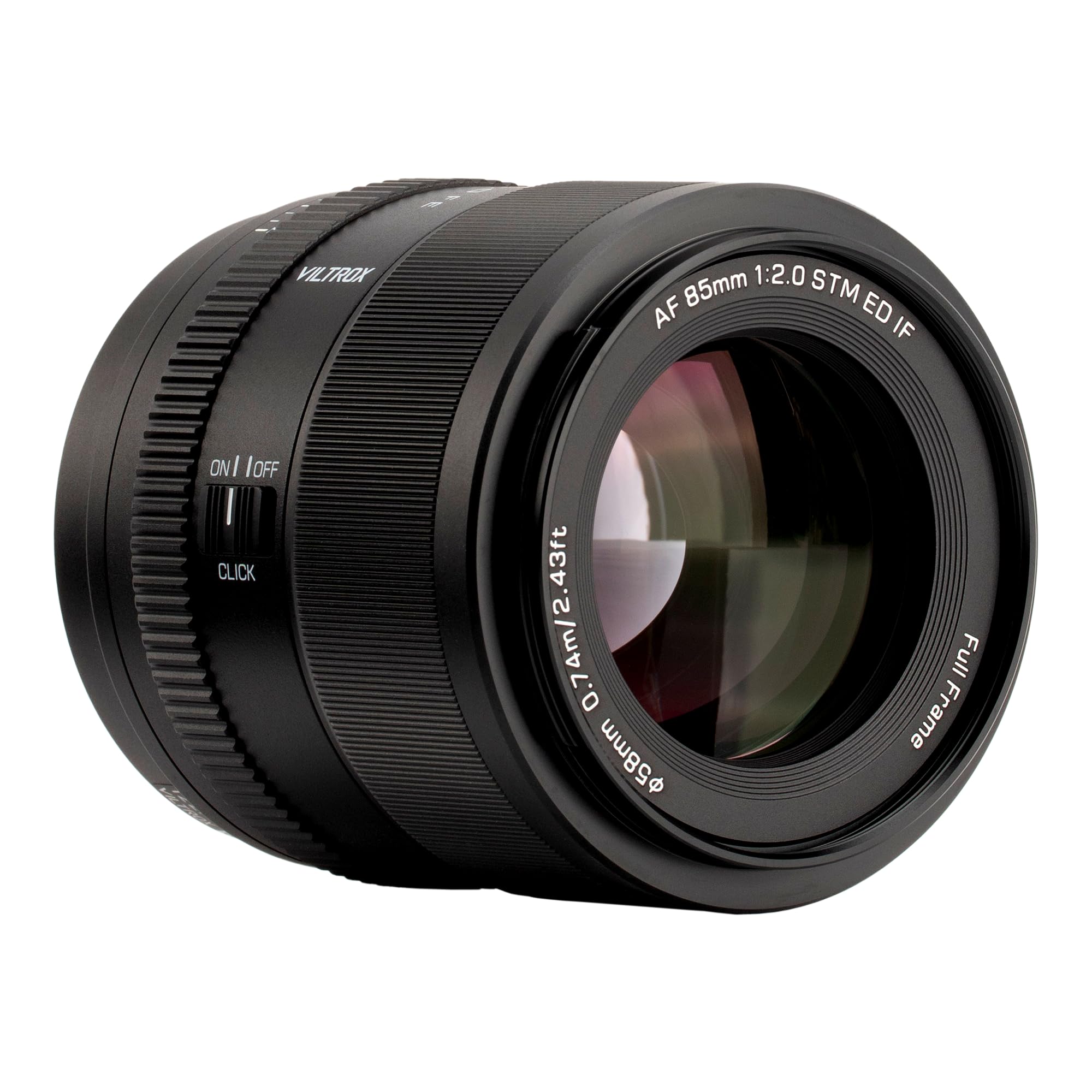 Obiektyw VILTROX AF 85mm F2 EVO FE, obiektyw portretowy z automatycznym ustawianiem ostrości, Full Frame, z mocowaniem Sony E, do aparatów a7, a7II, a7III, a7IV, a7R, a7RII, a7RIII, a7RIV, a7RV, a7S