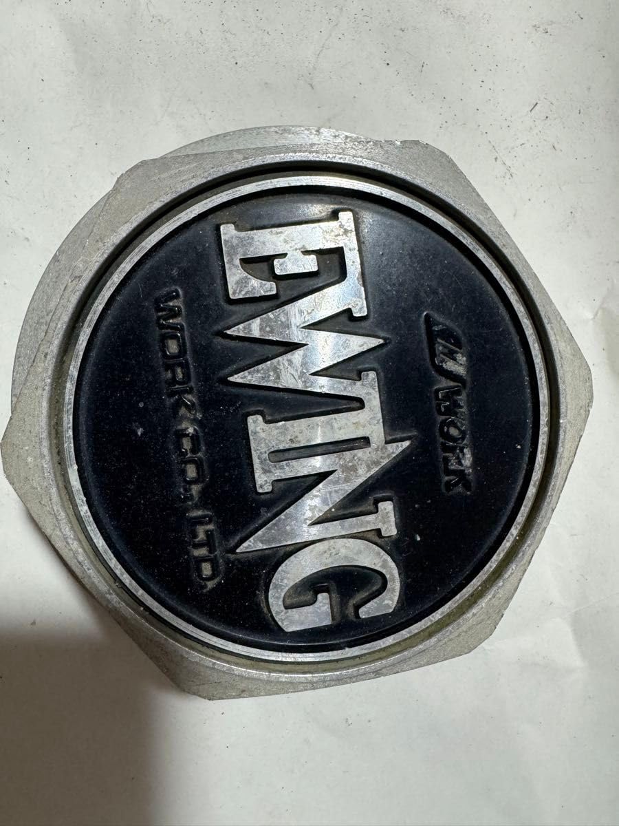 当時物 WORK EWING ワーク ホイール用 センターキャップ 4個 当時物 WORK EWING ワーク ホイール用 センターキャップ 4個