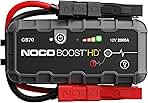 NOCO Boost GB70: 2000A UltraSafe Jump Starter – 12V Lithium Battery Booster Pack, Portable Jump Box, Power Bank & Jumper Cables - for 8.0L Gas and 6.0L Diesel Engines