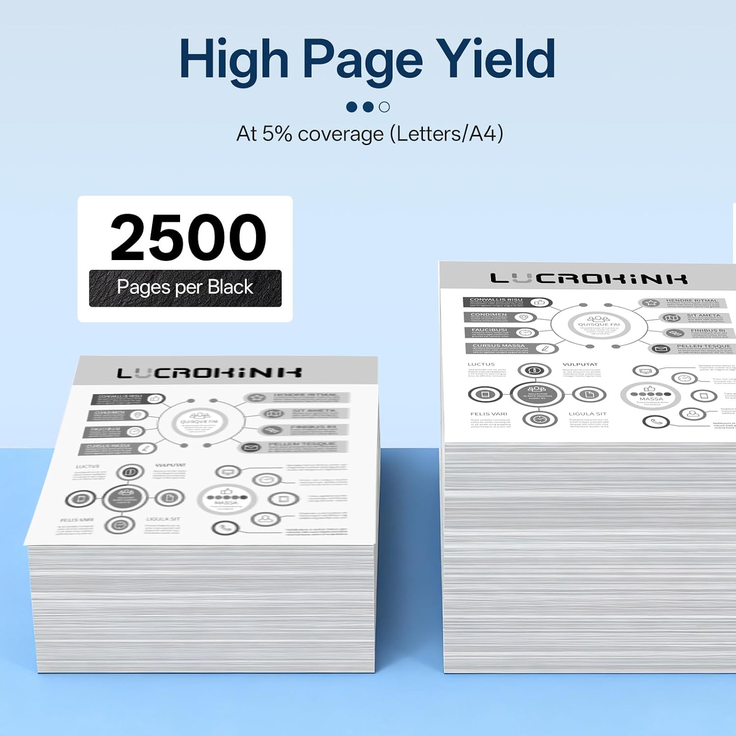 071H CRG 071 Toner Cartridge: Replacement for Canon CRG071H image 3