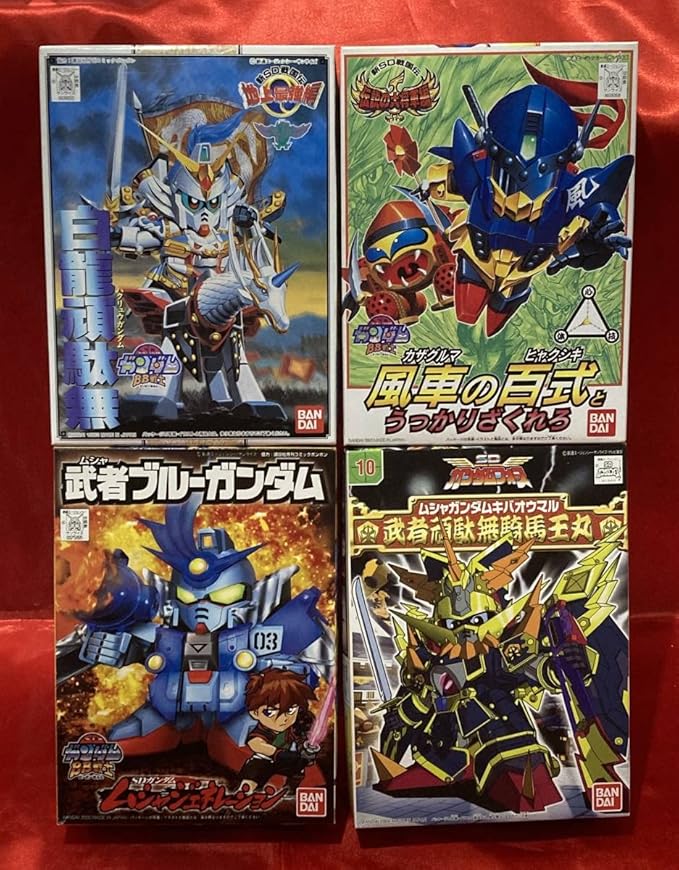 Amazon Co Jp 白龍頑駄無 風車の百式とうっかりざくれろ 武者ブルーガンダム 戦士 武者頑駄無騎馬王丸 Sdガンダムフォース ホビー 通販