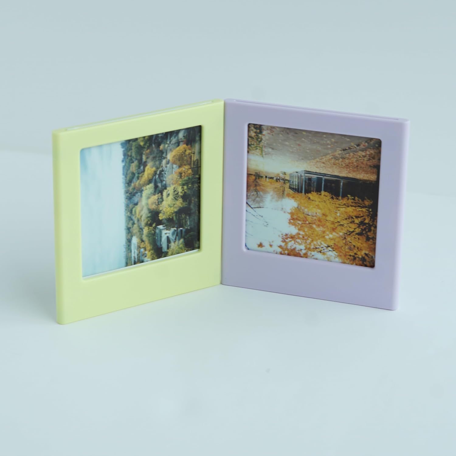 NONS 10 Pcs Magnetic Photo Frame for Fujifilm Instax Square SQ1 SQ6 SQ10 SQ20 SQ40 Camera Refrigerator Magnets Picture Frame 2.8x3.4inch (Multicolor)