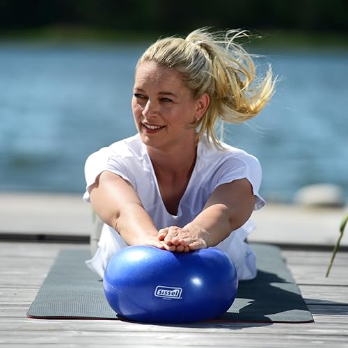 Miniatura 7 de SISSEL Pilates Soft Ball Gray  8.5 in  Phthalate- & Latex-Free PVC  for Deep Relaxation & Muscle Strengthening  340 lbs Capacity  Includes Exercise