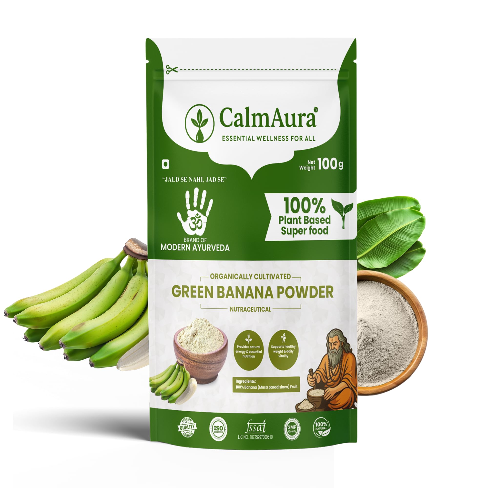 CalmAura Stevia Leaf Powder 100% Natural Zero Calorie Sweetener | Herbal Sugar Substitute for Diabetic & Weight Management | Plant Based Organic Stevia rebaudiana | Sugar Free Healthy Alternative — Amazon image 16