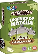 Sabobatage Expansion Pack: Legends of Matcha - Easy Family-Friendly Party Game | Card Games for Adults, Teens & Kids | 2-7 Players