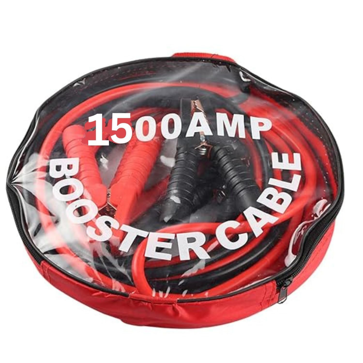 1500 AMP Extra Heavy Duty Booster Cable with Insulated Clamps | High Power Car, SUV & Truck Battery Jumper Cable with Carry Bag-image-12
