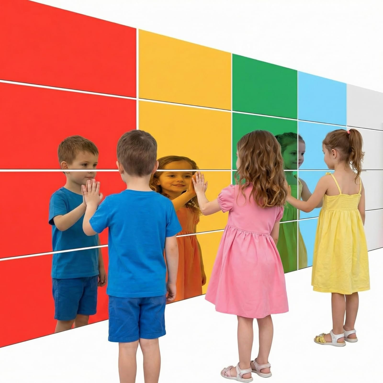 Miroir sensoriel enfant en acrylique pour aménager une chambre de bébé ou classe