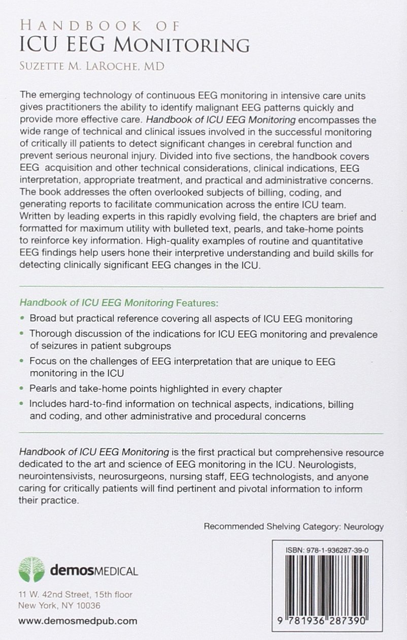 Handbook of ICU EEG Monitoring