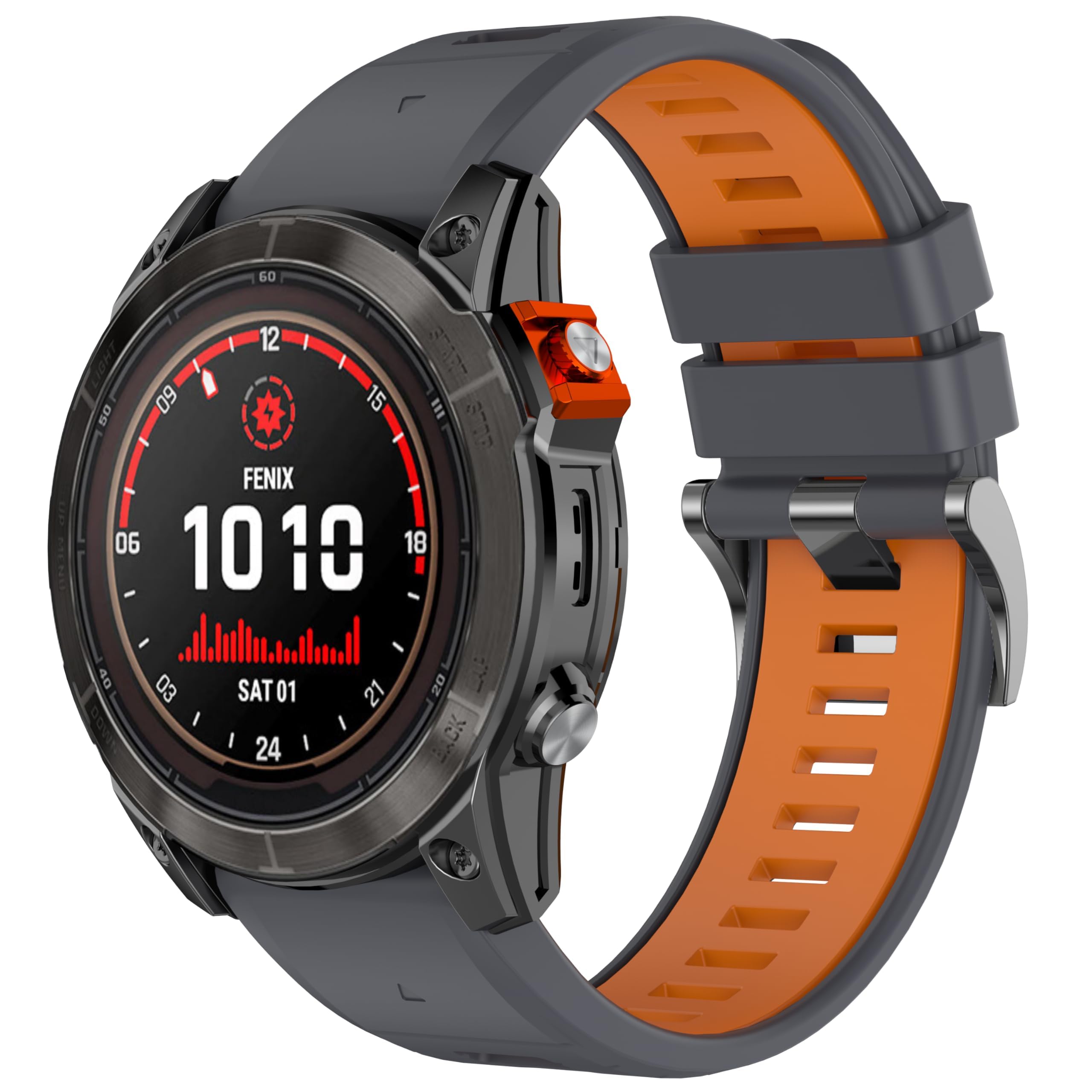 PURYN 20mm kompatybilny z paskiem do zegarka Garmin Fenix ​​7S 7S Pro 6S 6S Pro 5S 5S Plus, miękkie silikonowe paski do zegarka Approach S70 42mm/instynkt 2S/Descent Mk2s Smartwatch