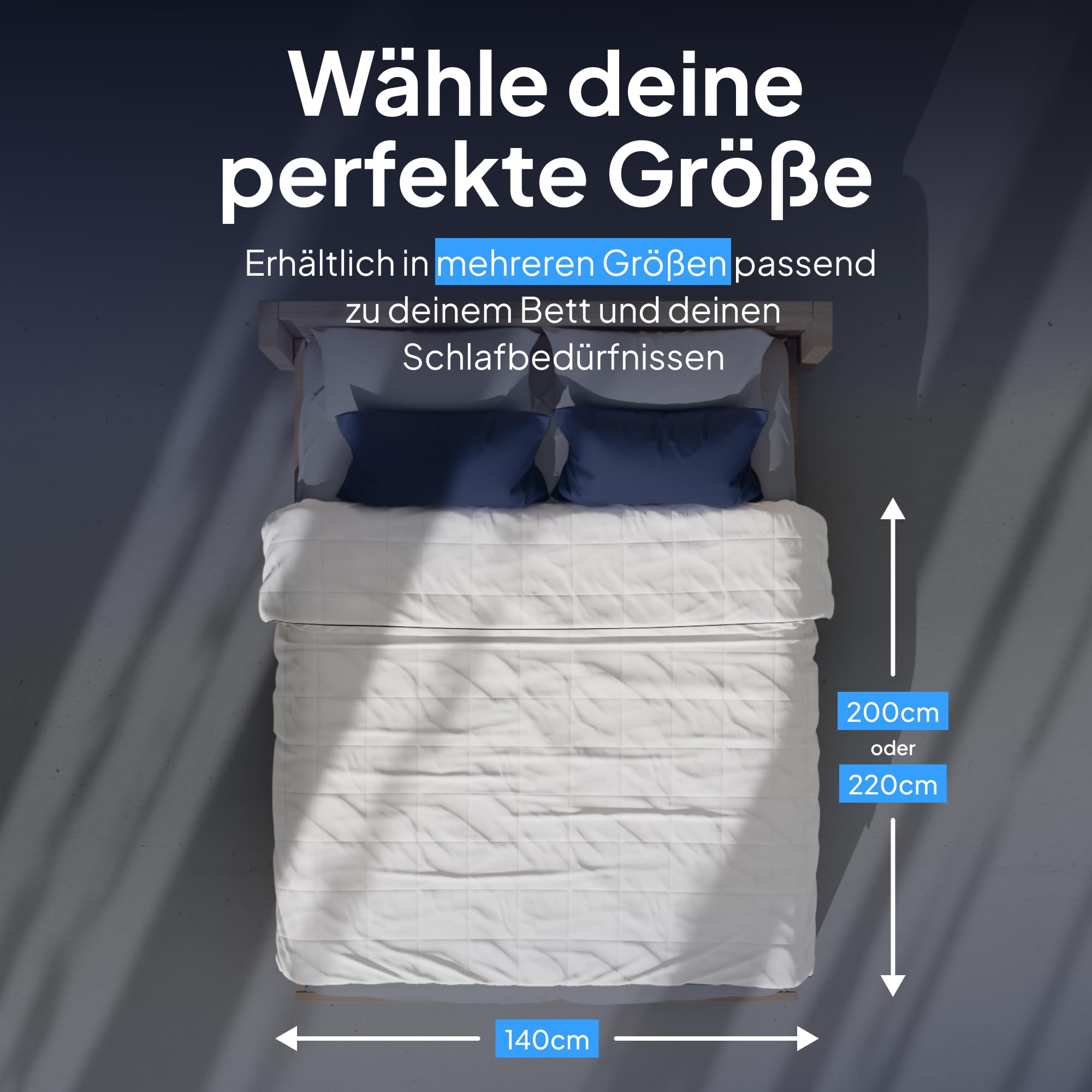 Anew Sleep – Kühldecke 140 x 220 cm – Kühlender Schlafkomfort Sommer | Grau; Nylon- & Elasthan-Gewebe; für empfindliche Haut; schnelltrocknend; pflegeleicht; weich