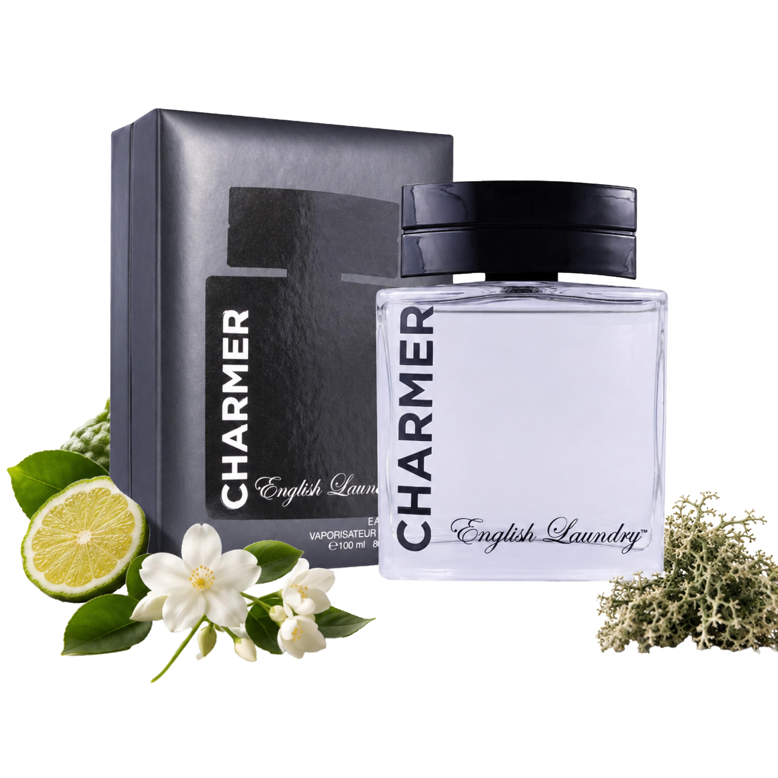 Charmer by English Laundry Eau de Parfum Spray for men, 3.4 Fl. oz.