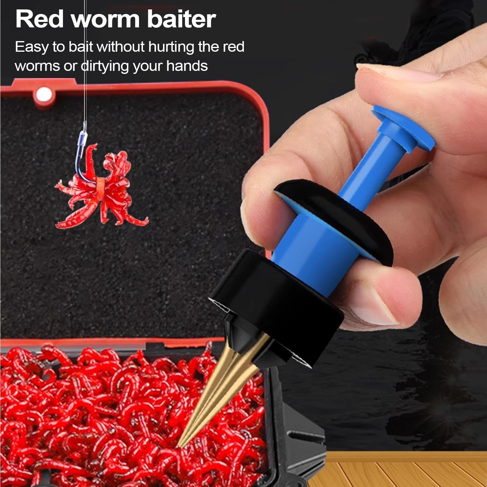 Strumento per anello pellet, anellatore per esche | Strumento di esca antiscivolo Anello per pellet | Kit per la, attrezzatura terminali da, clip per pellet con 1000