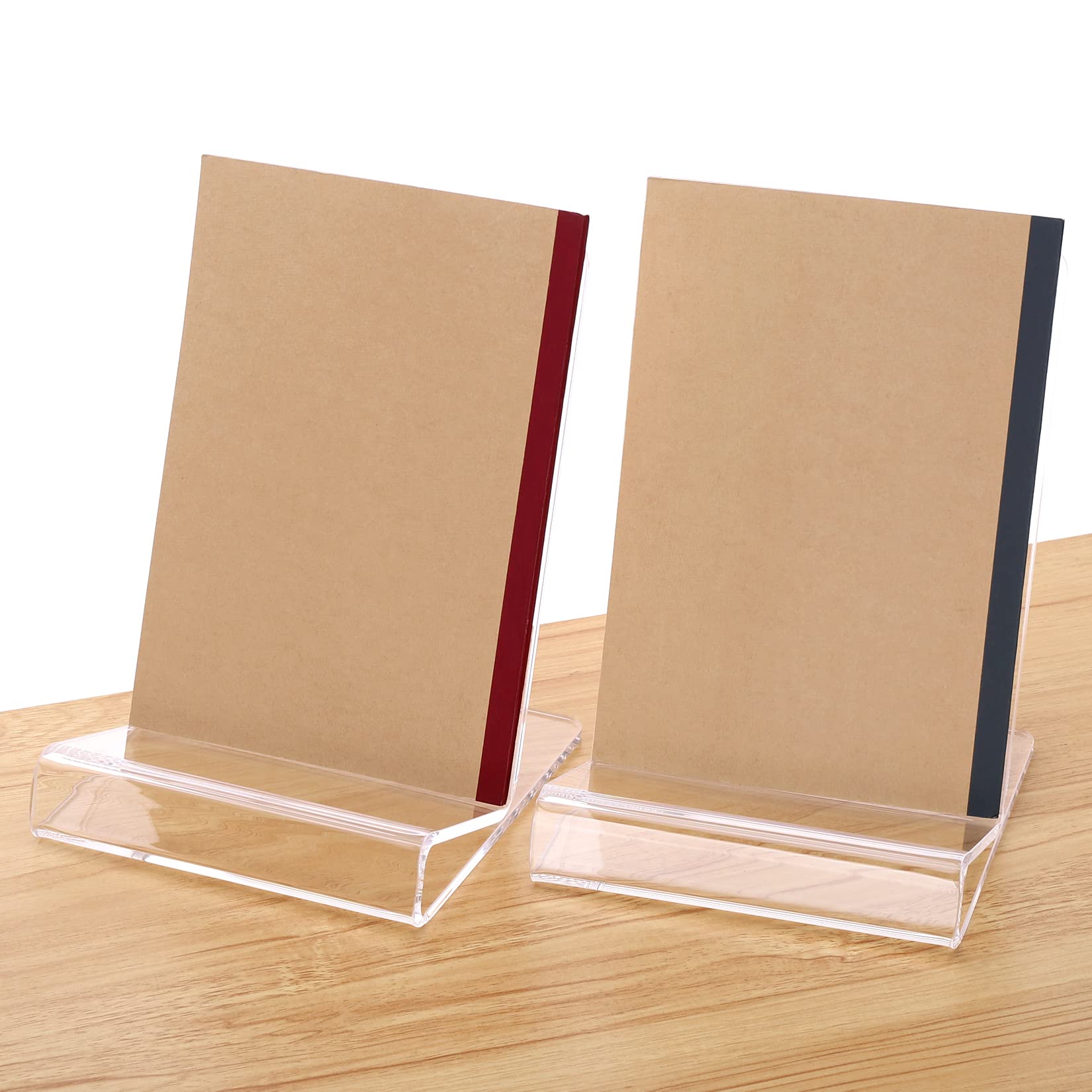 Boloyo Acryl-Staffelei Set, 6 Stück – Durchsichtig & Stabil Für Bilder, Bücher, Noten