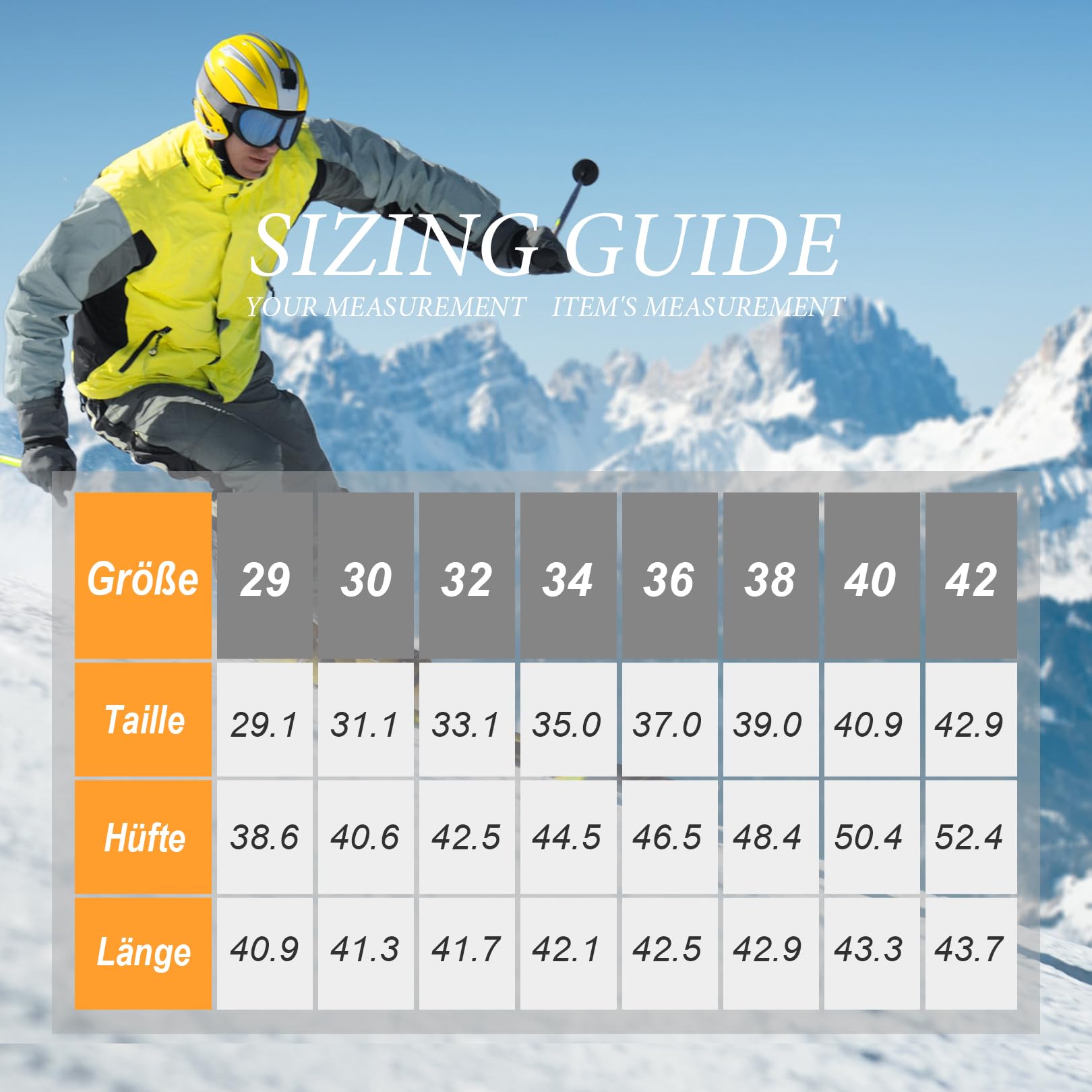 yeyity Pantaloni softshell da uomo, foderati, impermeabili, da trekking, da sci, da snowboard, antivento, termici, da neve