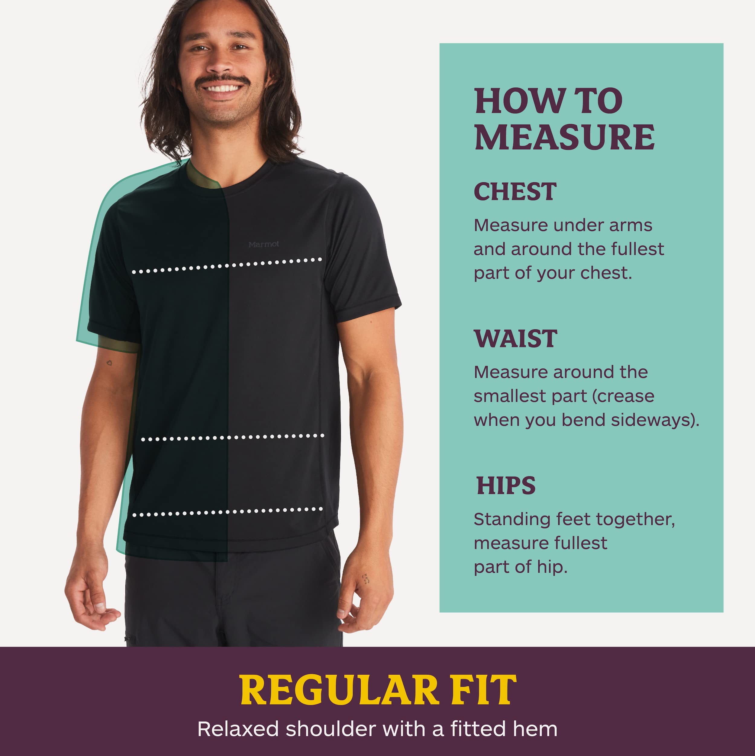 Marmot Windridge Short-Sleeve tee Camiseta para Hombre