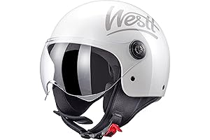 West Vespa Vintage 3/4 Open Face Helmet