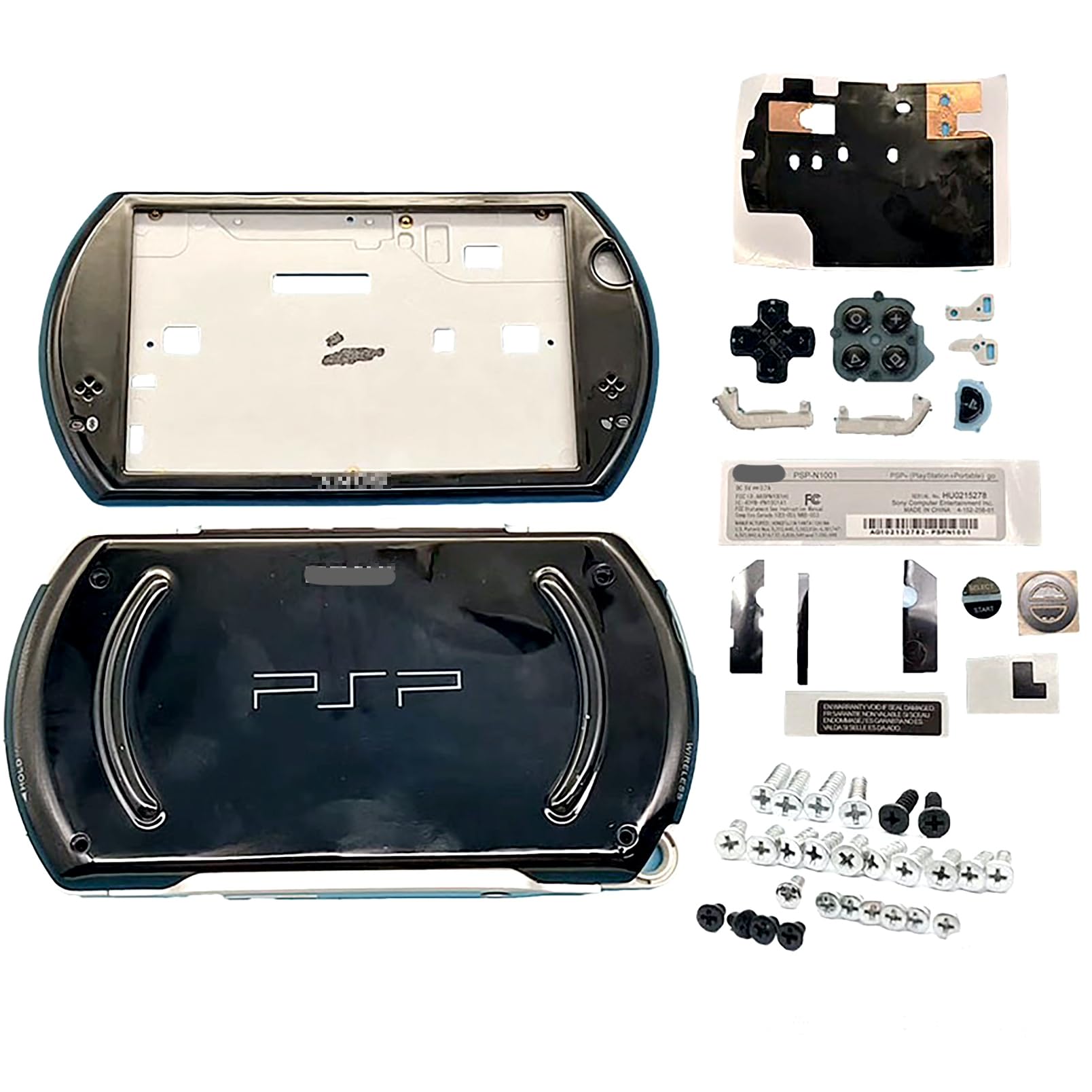 その他 PSPgo Amazon.com: Meigpai New for PSPGO Replacement Black Housing Case
