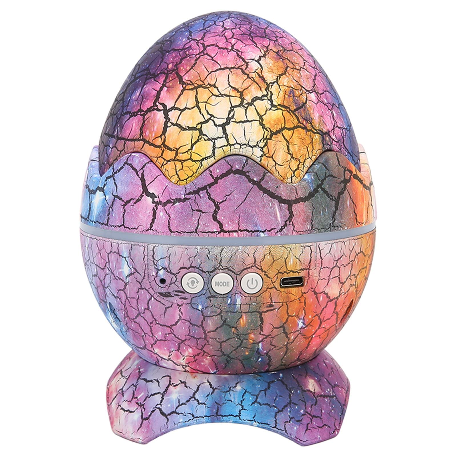 Cocoarm 3D Dinozaur Jajko Projektor Lampa, Bluetooth 5.0 Muzyka