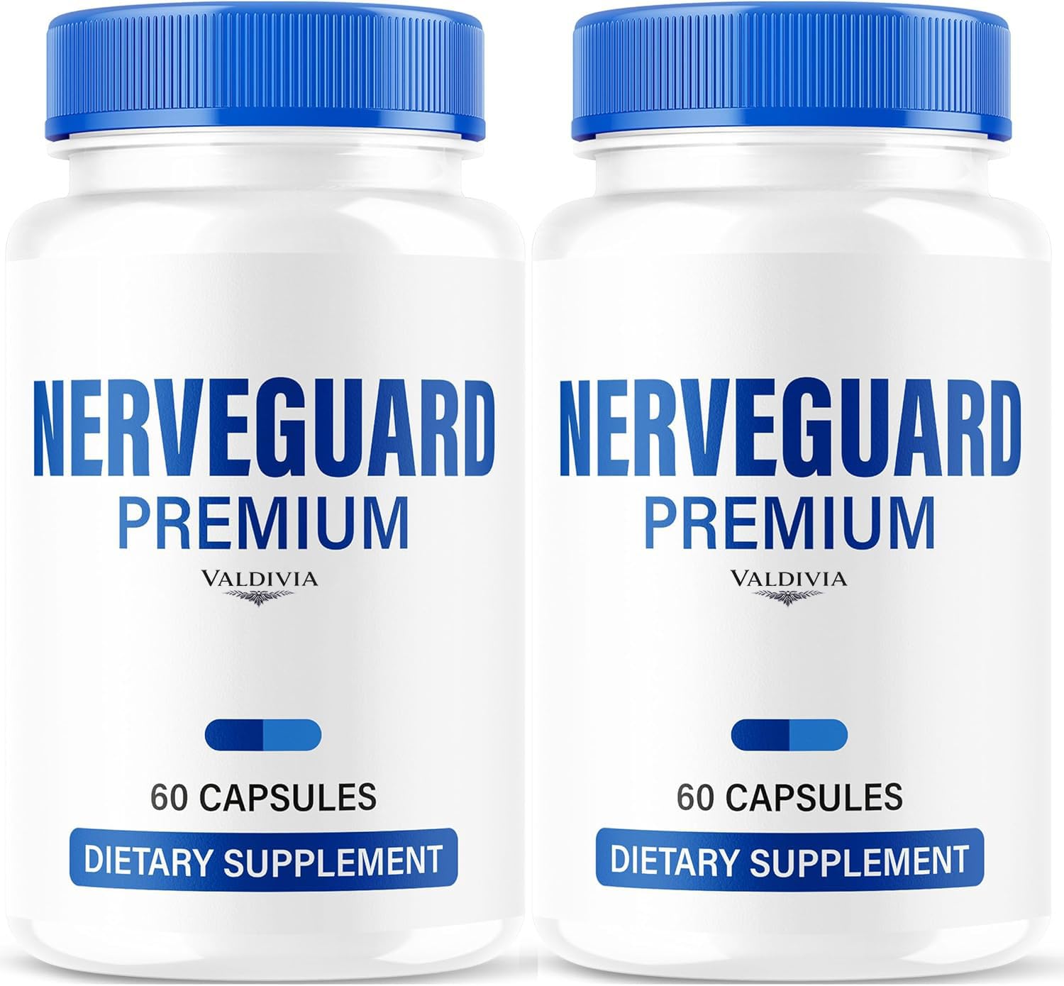 (2 Pack) NerveGuard Premium - Original Nerve Guard Premium Pills Advanced Formula All Natural Supplement Support, NerveGuard Capsules Vitamins Advanced Health & Wellness, 120 Capsules for 2 Months