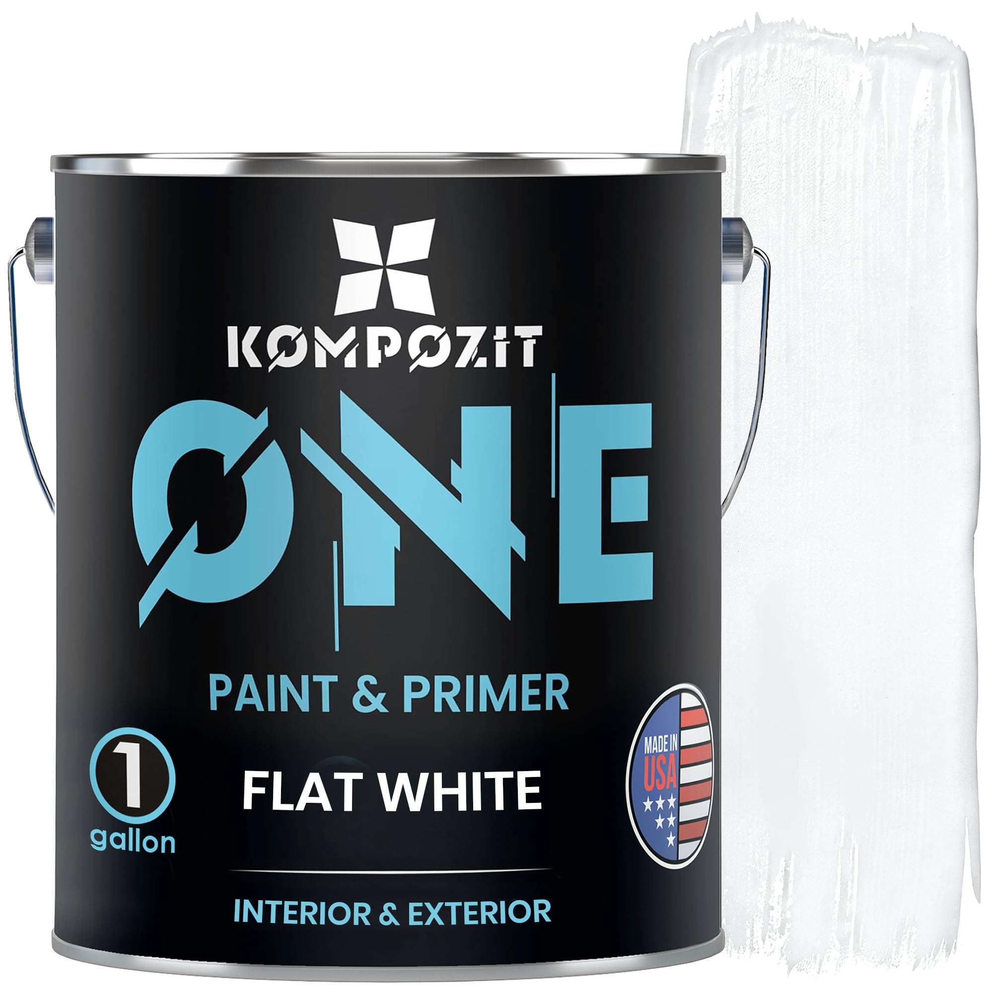 KOMPOZIT Acrylic Paint and Primer Flat White