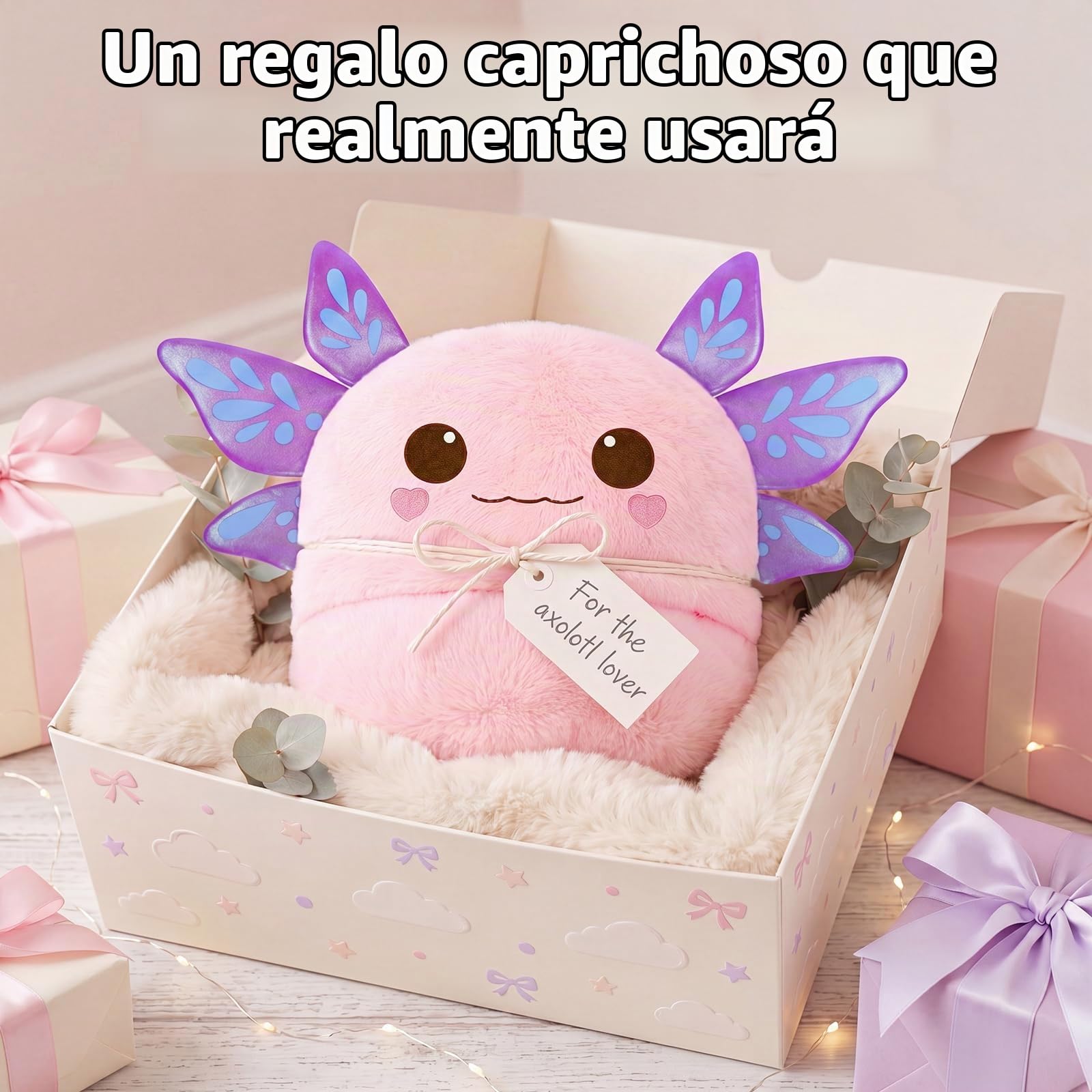 Mewaii Manta con Capucha Cómoda 130x158CM Sudadera con Capucha de Franela Unisex Bata Manta Animales Gigant Mullida Suave Cálido Regalos para Mujer Hombre