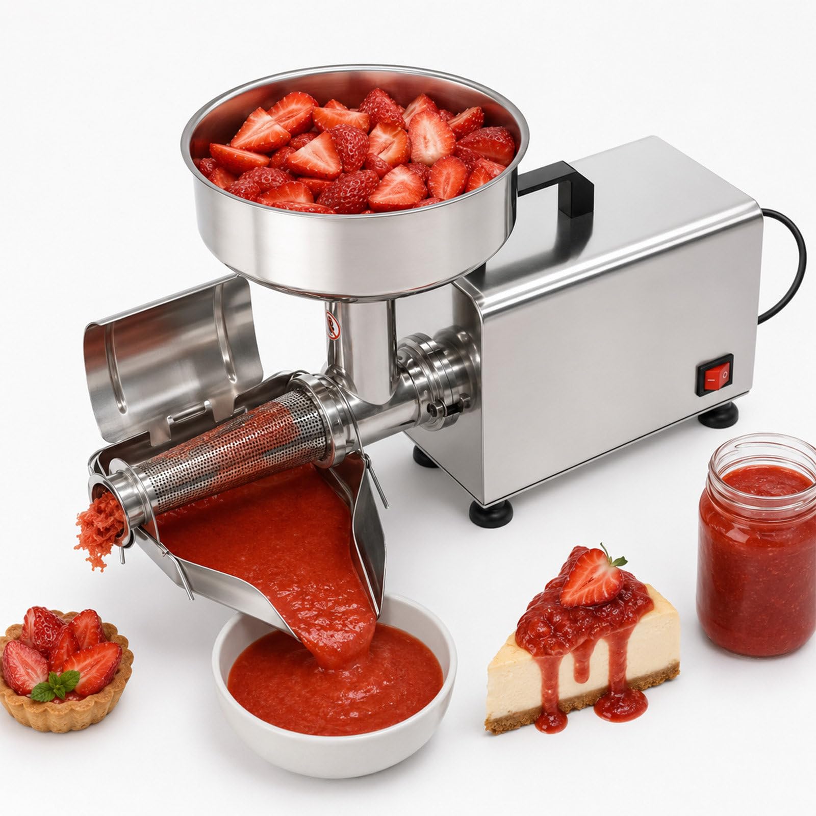 Passiermühle Für Tomaten, Elektrische Passiermaschine 450W