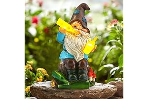 Illuminated Gnomes: Whimsical Solar-Powered Yard Decor