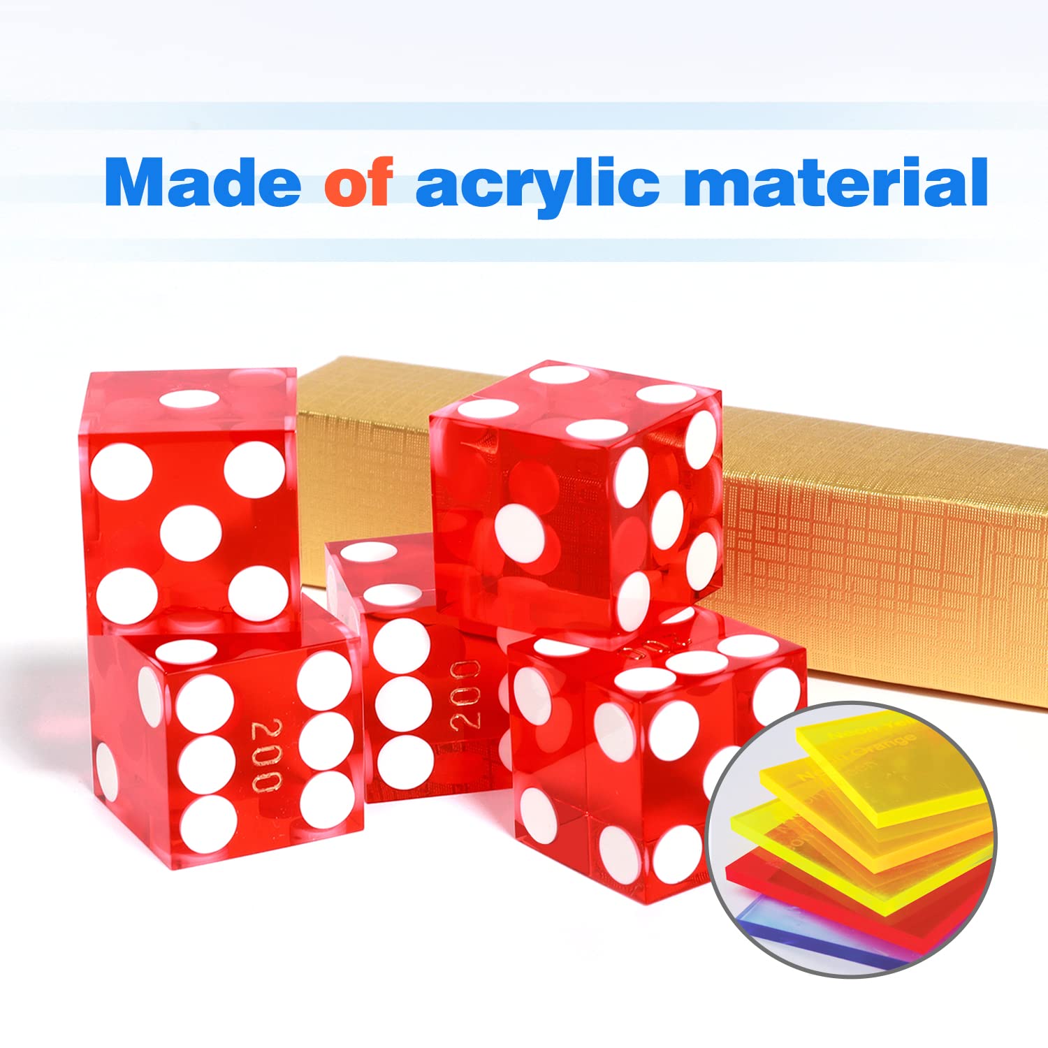 Amazon | カジノスタイルクラップスゲームセット 36インチ x 72インチ