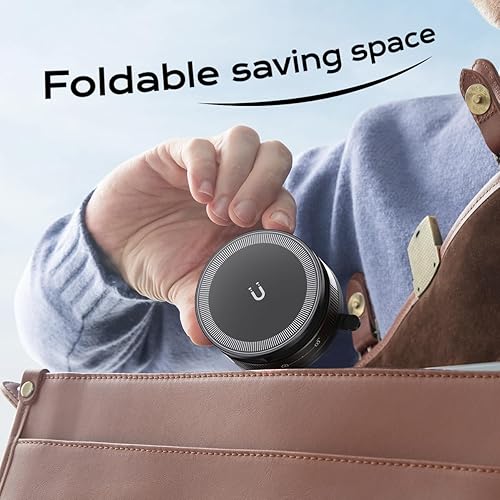 Miniatura 7 de Soporte de teléfono de nano gel para automóvil, rotación de 360, soporte magnético ajustable para teléfono celular, soporte plegable para teléfono