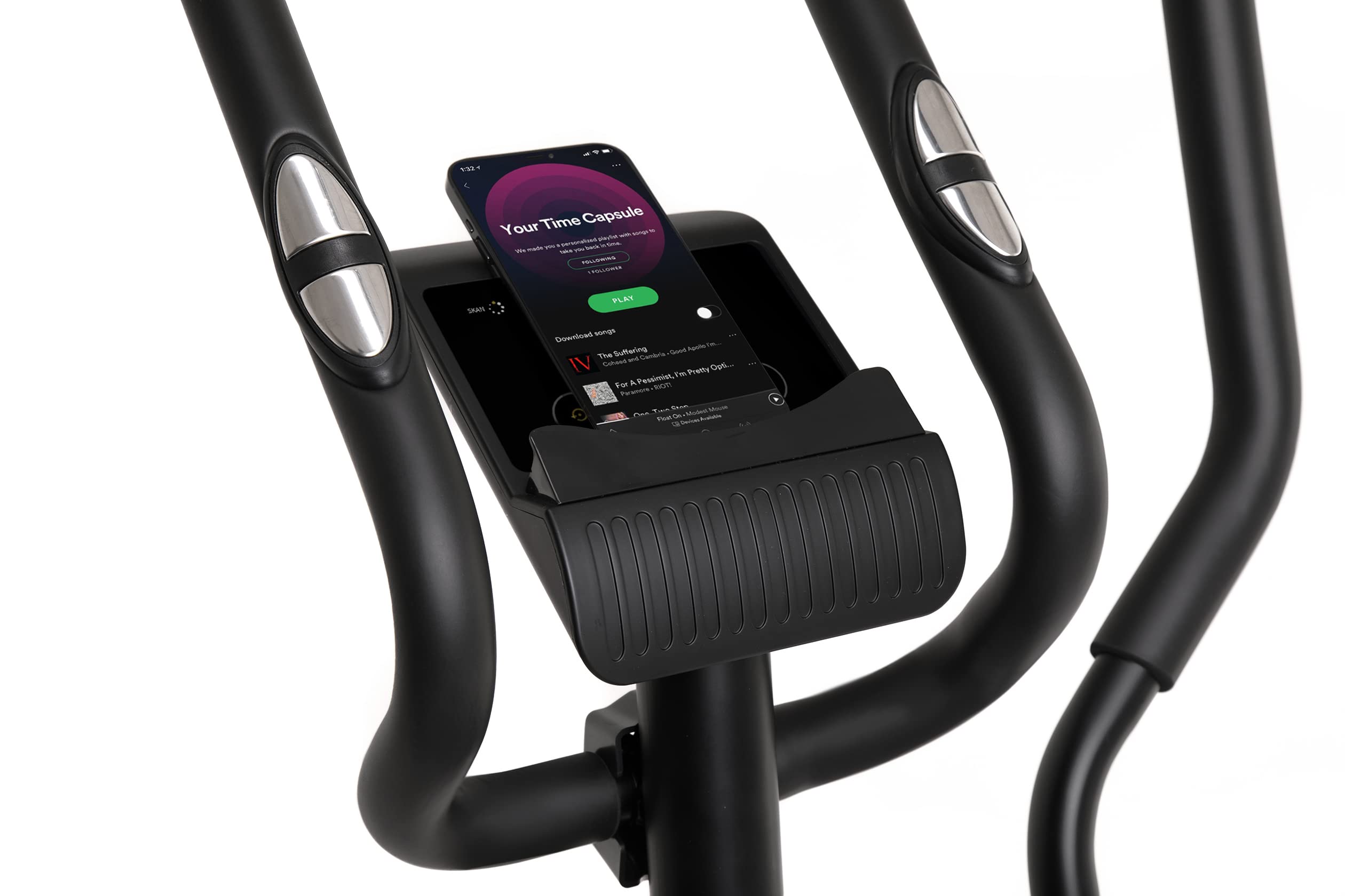 Zipro Crosstrainer Burn, elliptique jusqu'à 120 kg, équipement d'entraînement Cardio à Domicile, Appareil de Fitness, Machines d'exercice, vélo elliptique, 8 Niveaux de résistance