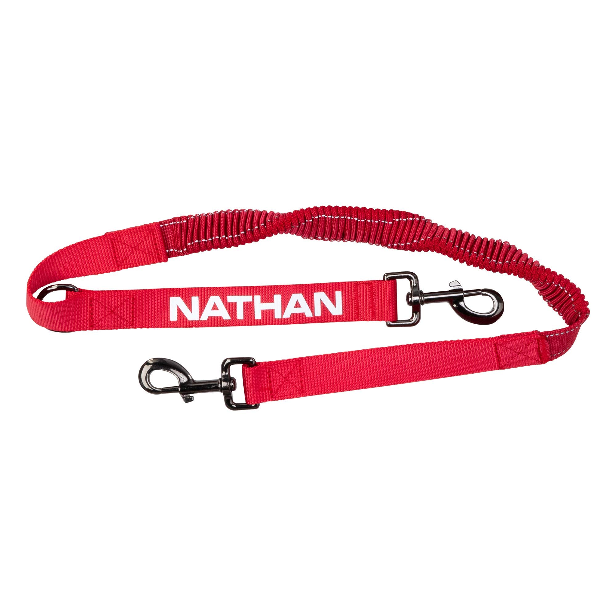 Nathan Laisse pour chien avec sac banane pour coureurs - Harnais mains libres pour K9 - Jogging, marche, randonnée, course à pied avec chien