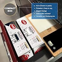 Vista 8 de Neatiffy Rollo de mantel de plástico desechable Mantel impermeable Cubierta para mesas rectangulares, cuadradas, redondas, ovaladas picnic