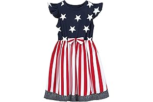 Cute 4th of July Dress for Toddler Girls: A Star-Spangled Celebration