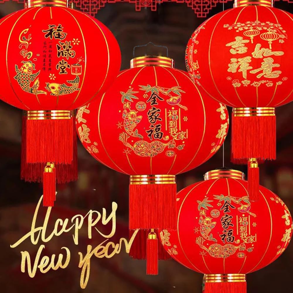 LUCKKYY Red Lanterns