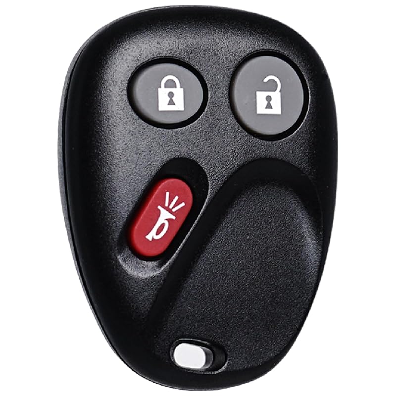 Controle remoto para entrada sem chave SUPALAND compatível com GM, FCC ID LHJ011, preto, 3 botões