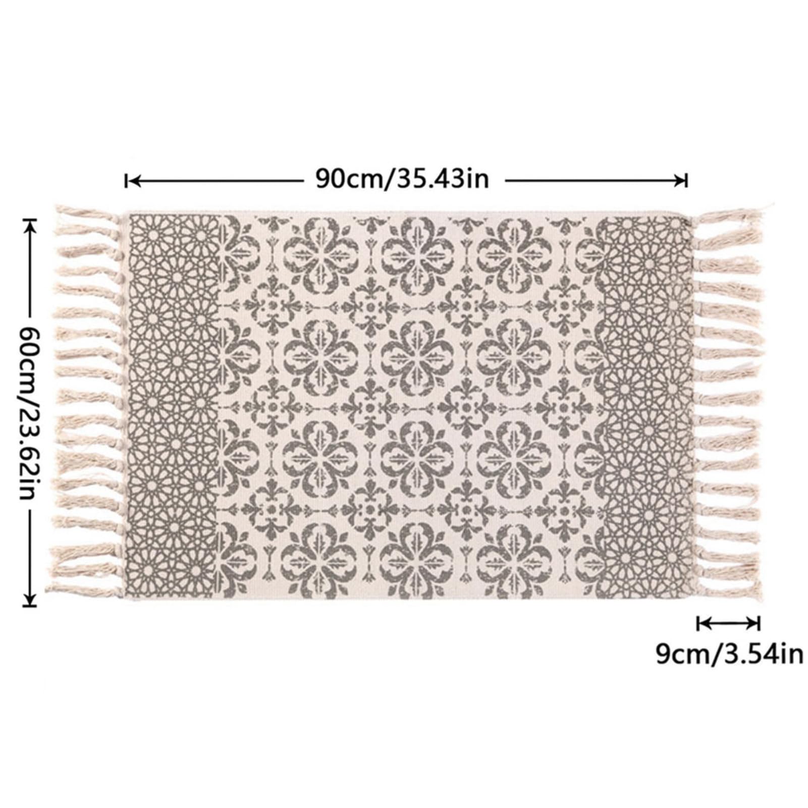The Seeker Beige Washable Rug - Image 2