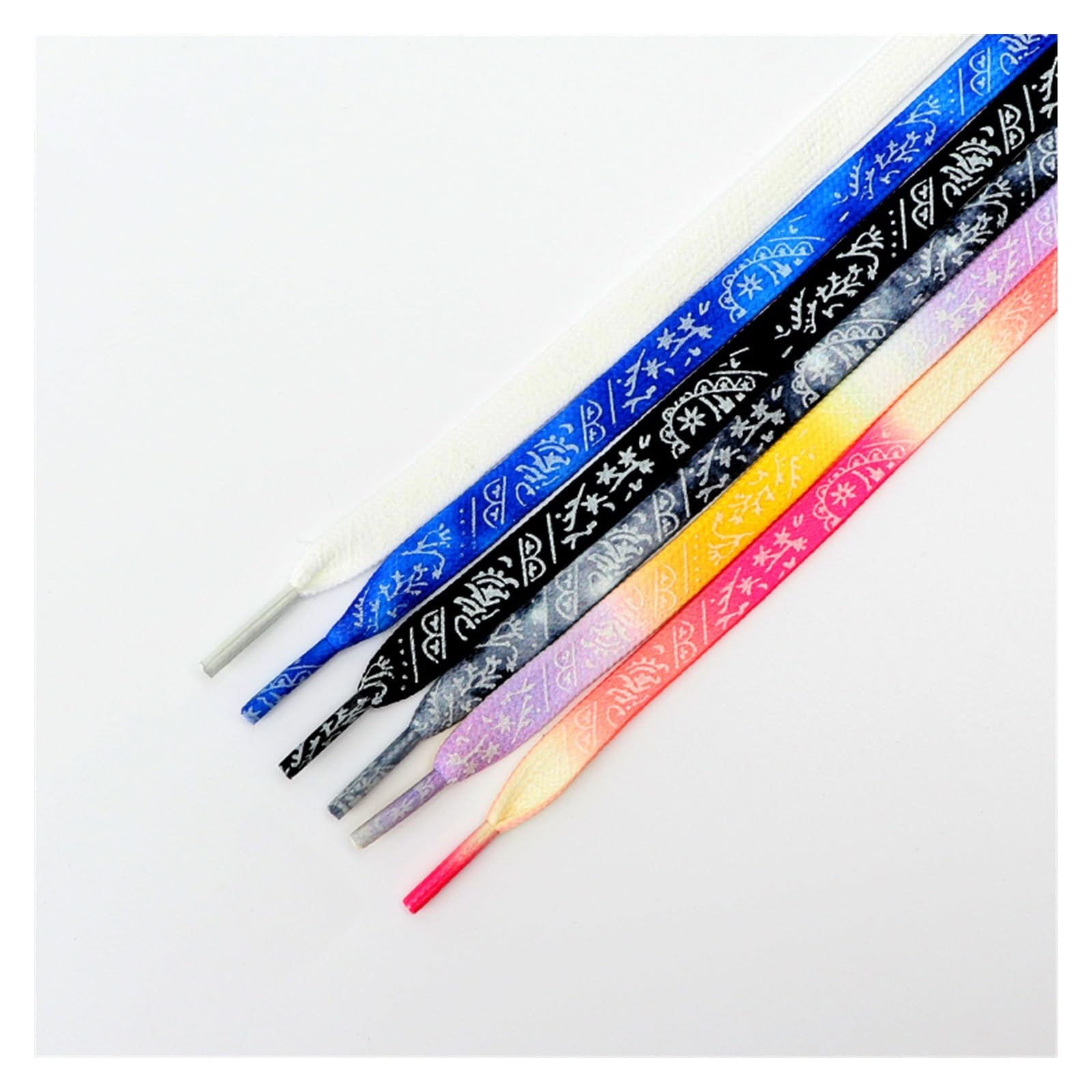 Cordones, Luminoso for Zapatos Cordones Planos for Zapatillas de Deporte Lona Fluorescentes Brillantes(Black,140cm)