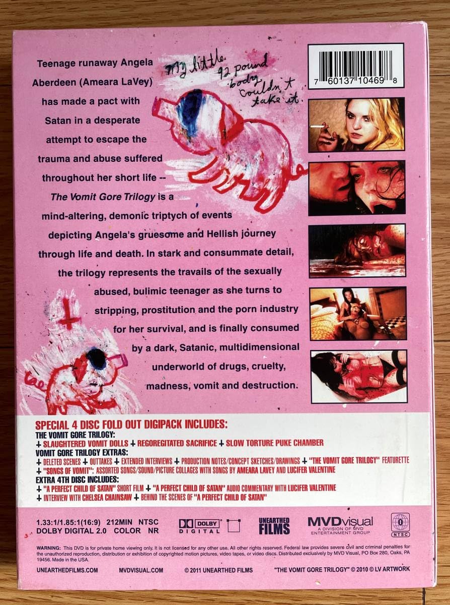 洋画・外国映画 Vg 4 DVD vomit gore trilogy Amazon.co.jp: Rare The Vomit Gore Trilogy Box Set of 4 DVD